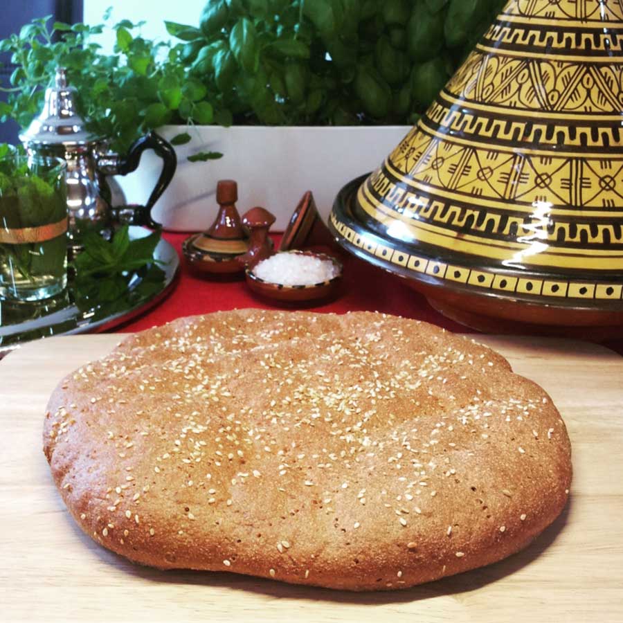 Marokkanisches Fladenbrot low carb döner kebap gyros glutenfrei