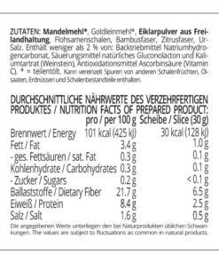 Unser Mildes Brot low-carb keto glutenfrei Backmischung