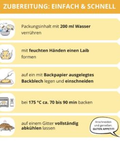 LCHF Körnerwunder für Brot, Brötchen & Knäckebrot low-carb glutenfrei keto paleo Eiweissbrot Backmischung