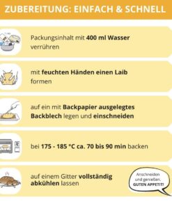 Eifelbrot low-carb keto glutenfrei paleo Eiweißbrot Backmischung