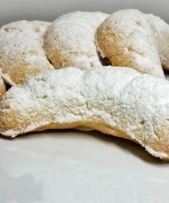 Weihnachtszauber Vanille Kipferl Vanillekipferl low-carb glutenfrei paleo sojafrei Weihnachtsplätzchen Weihnachtskekse