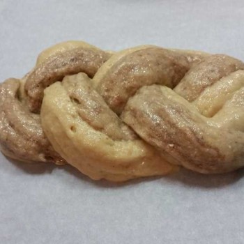 Zimt-Briochezopf lowcarb glutenfrei