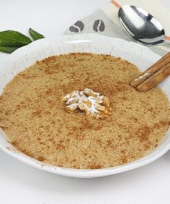 Frühstücksbrei Porridge Oatmeal kalorienarm low carb glutenfrei sättigend