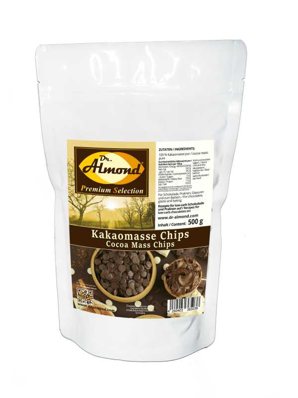 Kakaomasse low carb Schokolade