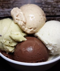 Eiscreme low-carb keto zuckerfrei proteineis