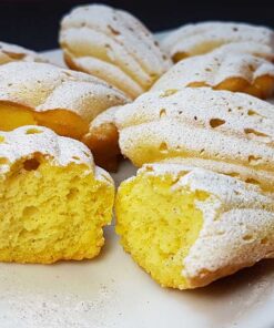 Madeleines low carb glutenfrei Dr. Almond Mandelstaub gemahlene Mandeln Mandelmehl