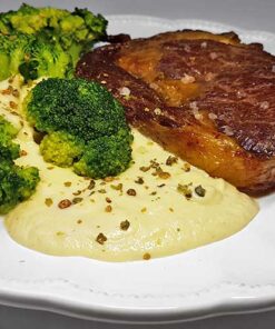 Pfeffer-Rahmsauce lowcarb glutenfrei keto mit Zitrusfaser