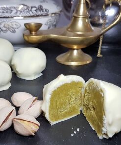 Pistazienmarzipan Pistazien low-carb Marzipan zuckerfreies Marzipan Rezept ohne Zucker