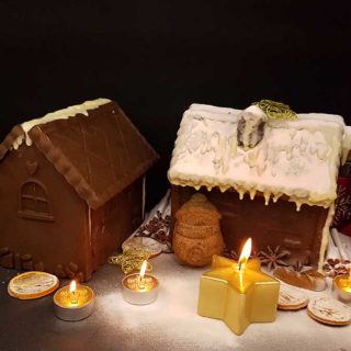 Rezept low carb glutenfreies Lebkuchenhaus