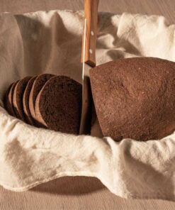 Schwarzbrot low carb glutenfrei keto Backmischung