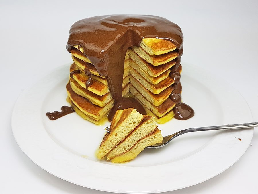 Pfannkuchen-Waffel-Teig-lowcarb-pancakes-glutenfrei-crepes-Schokolade