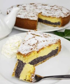 Rezept-Gedeckter-Mohn-Käsekuchen-mit-keksigem-Butter-Mandel-Mürbeteig-low-carb-glutenfrei-zuckerfrei