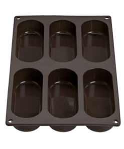 Lurch Flexiform Hotdog Bun 30x17,5cm 6fach braun