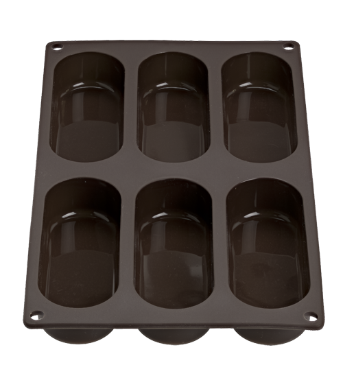 Lurch Flexiform Hotdog Bun 30x17,5cm 6fach braun