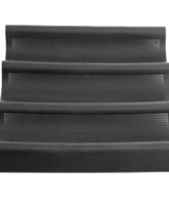 Lurch Flexiform Baguetteform 36x28,5cm 3fach braun mit feinmaschiger Netzstruktur