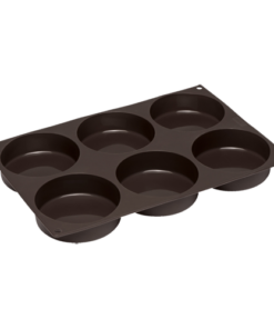 Lurch Flexiform BurgerBun 8,5cm 6fach braun