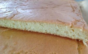 Grundrezept Biskuit lowcarb glutenfrei