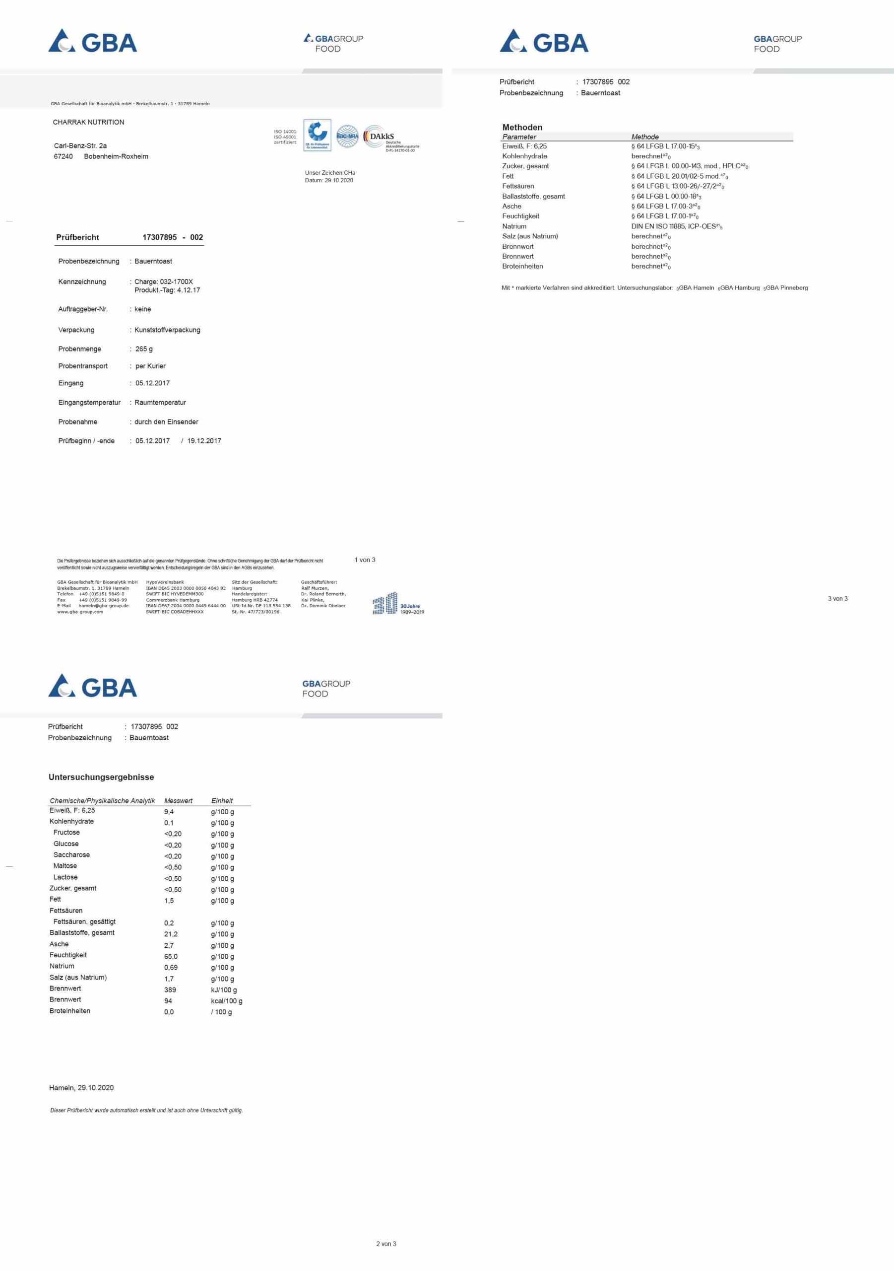 Dr-Almond-Bauerntoast-low-carb-Naehrwerte-Kalorien-Analyse