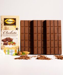 CHOKETO Low Carb & Keto Schokolade Typ MIX-Paket VOLLMILCH – PUR + MANDEL + HASELNUSS – 3 Tafeln – handgemacht