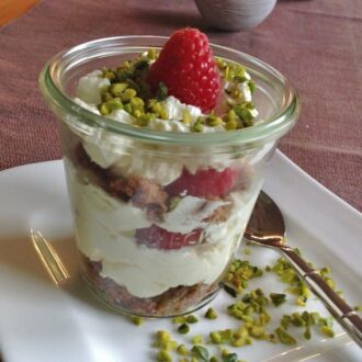 Grundrezept Quark-Sahne-Creme für Torten und Desserts lowcarb glutenfrei