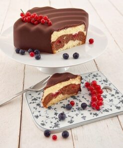 Lurch Flexiform Welle Silikonform “Back die Hälfte” für kleine Kuchen 17×17 cm