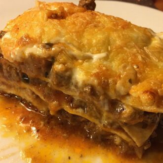 Rezept Lasagne bolognese lowcarb glutenfrei