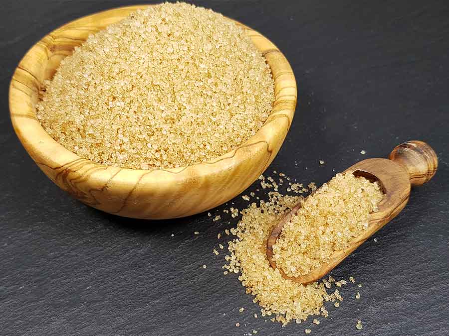 Karamelltraum - Low-Carb Rohrzucker-Ersatz mit Erythrit Golden Sweet Bronze