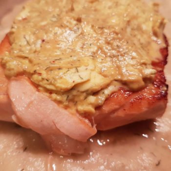 Rezept Lachsfilet "Schlemmerfilet" im Brotteig lowcarb glutenfrei