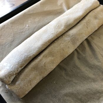 Rezept Gewickelter Marzipan-Rum-Schoko-Stollen lowcarb