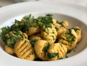 Rezept Kürbis Gnocchi lowcarb glutenfrei