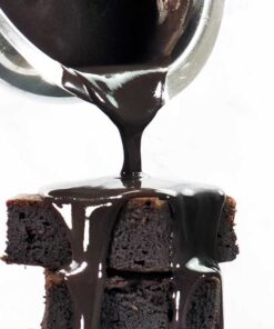 Schokoladenzauber-Schwarze-Sahne-zuckerfrei-low-carb-Schokolade-Pulver-keto-Guss-Brownie