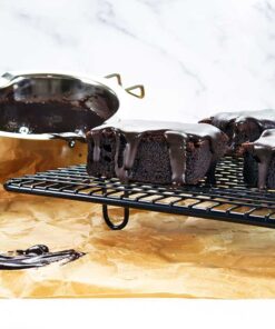 Schokoladenzauber-Schwarze-Sahne-zuckerfrei-low-carb-Schokolade-Pulver-keto-Guss-Brownie