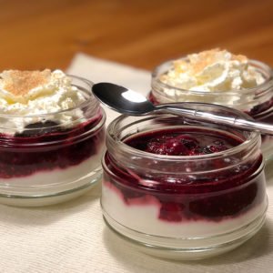 Rezept Joghurt Beeren Dessert kalorienarm lowcarb