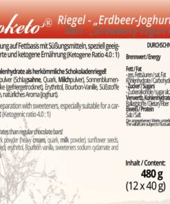 Low Carb Schokolade Schokoladenriegel Müsliriegel zuckerfrei keto maltitfrei xylitfrei Diabetikergeeignet