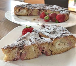 Rezept Erdbeer-Brioche-Kuchen lowcarb glutenfrei keto kalorienarm