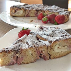 Rezept Erdbeer-Brioche-Kuchen lowcarb glutenfrei keto kalorienarm
