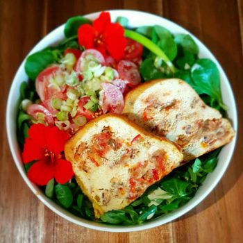 Rezept Pikanter Sommergugelhupf lowcarb glutenfrei