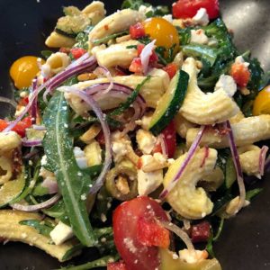 Rezept Sommerlicher Nudelsalat low carb glutenfrei