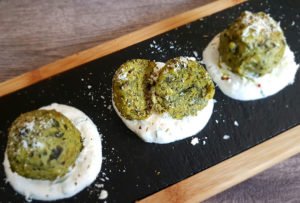 Rezept Spinat Feta Knödel lowcarb glutenfrei