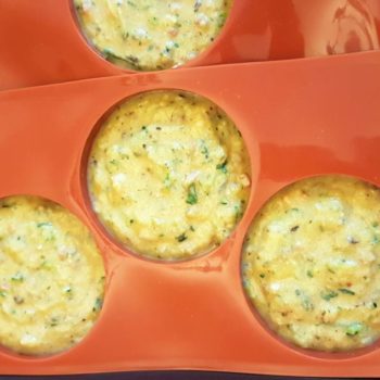 Rezept Zucchini Pancakes mit Mango - Salsa lowcarb glutenfrei