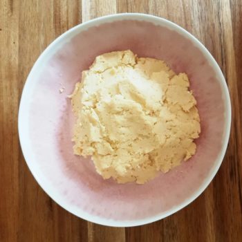 Rezept Quarkknödel aus dem Backrohr mit Zwetschgenpudding an Rotweinzwetschgen lowcarb glutenfrei