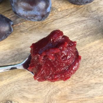 Rezept Pflaumencreme für Torten, Desserts, Eis lowcarb glutenfrei