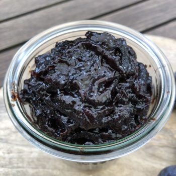 Rezept Powidl Zwetschgenmus Pflaumenmus ohne Zuckerzusatz