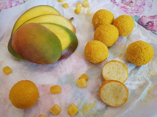 Fruchtpralinen Mango lowcarb