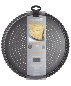 299-00_Master Class Quicheform 28 cm rund perforiert_lowcarb_Backen_Quiche_KCMCCB100