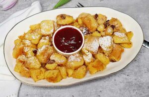 Rezept Mandel Kokos Nuketo Kaiserschmarrn lowcarb glutenfrei