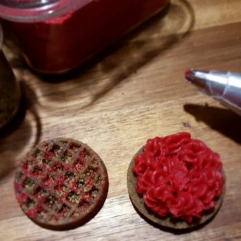 Rezept Spekulatius Kürbiskern Himbeer Cookies lowcarb glutenfrei keto