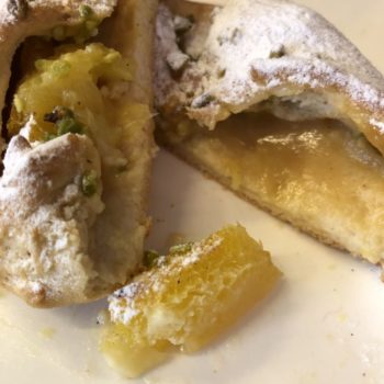 Rezept Orangen Pistazien Taschen low carb glutenfrei