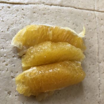 Rezept Orangen Pistazien Taschen low carb glutenfrei