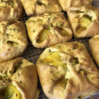 Rezept Orangen Pistazien Taschen low carb glutenfrei